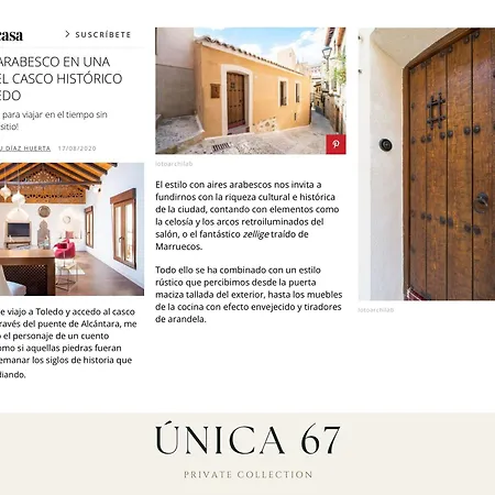 Chocolat By Unica 67, Diseño Y Encanto Mudéjar Сasa de vacaciones